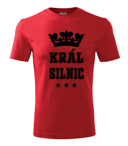 Červené tričko král silnic