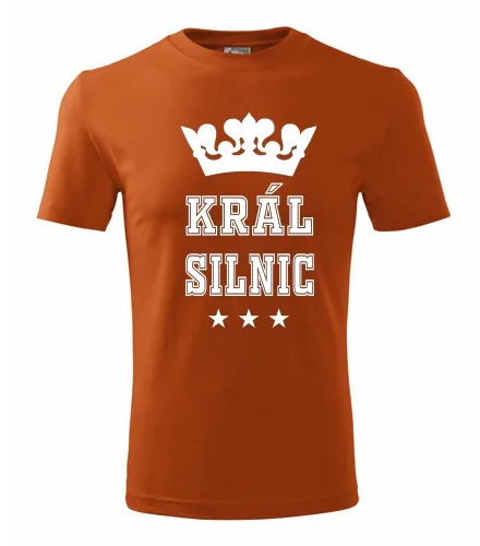 Oranžové tričko král silnic