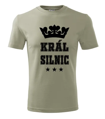 Khaki tričko král silnic