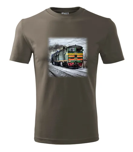 Army tričko s lokomotivou Ragulin