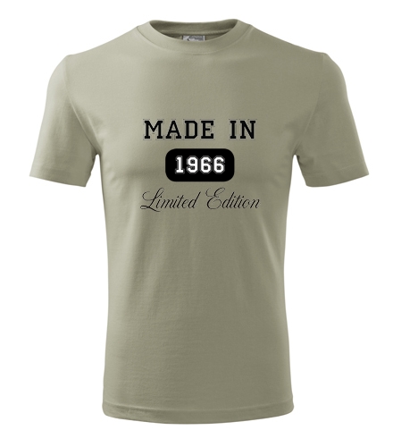 Khaki tričko Made in