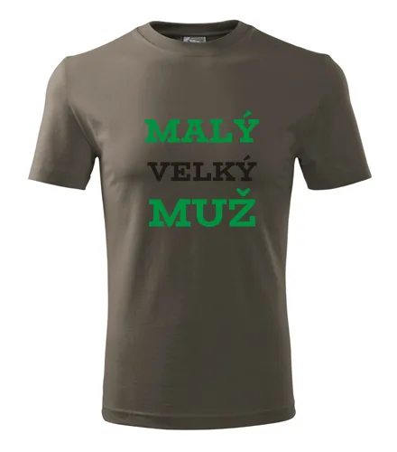 Army tričko malý velký muž