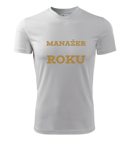 Tričko manažer roku - Dárky pro zaměstnance