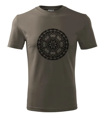 Army tričko s mandalou 15