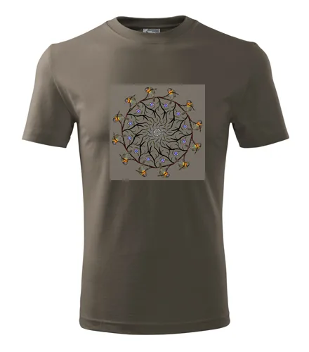 Army tričko s mandalou 4