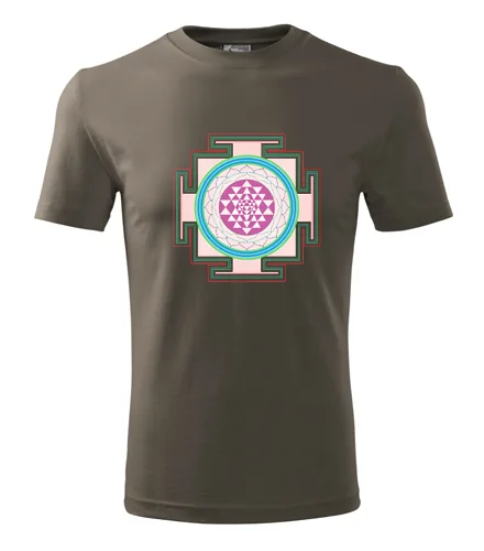 Army tričko s mandalou 5