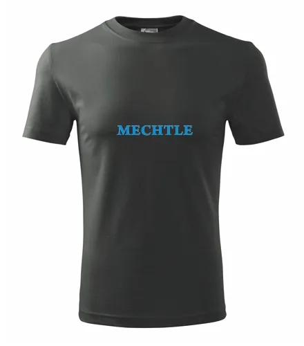 Grafitové tričko Techtle