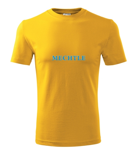 Žluté tričko Techtle