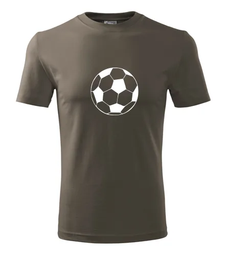 Army tričko s fotbalovým míčem