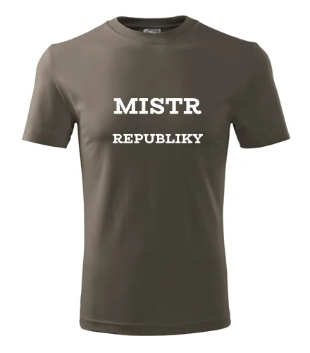 Army tričko mistr republiky