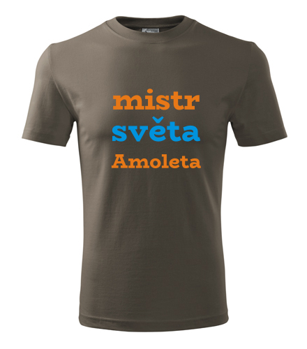 Army tričko mistr světa Amoleta