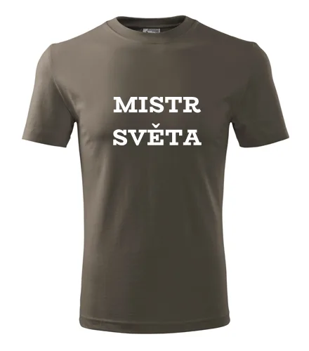 Army tričko mistr světa