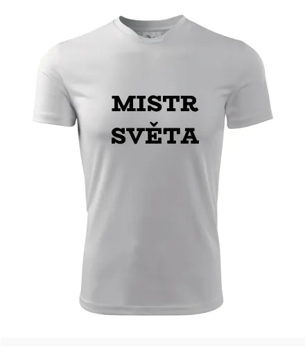 Bílé tričko mistr světa