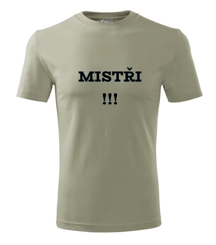 Khaki tričko mistři