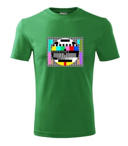 Zelené tričko Monoskop