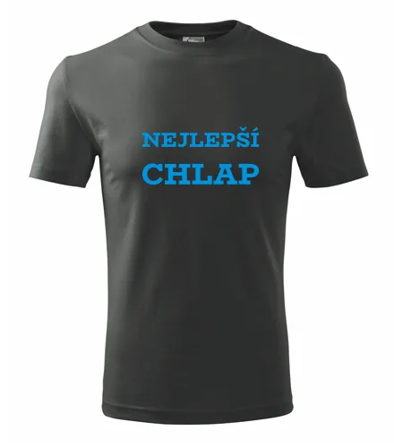 Grafitové tričko nejlepší chlap