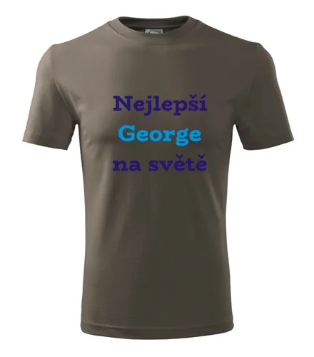 Army tričko nejlepší George na světě