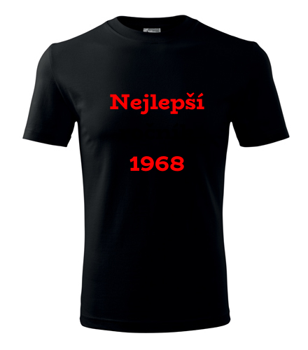Černé tričko Nejlepší ročník 1968