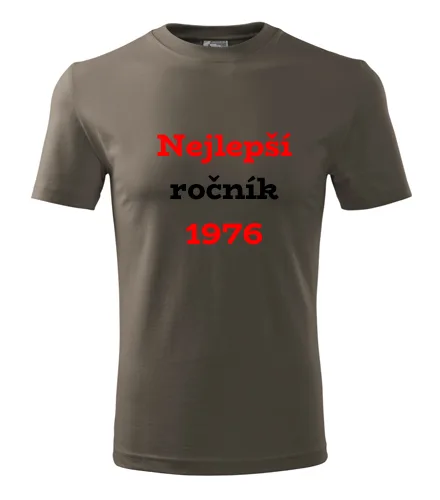 Army tričko Nejlepší ročník 1976