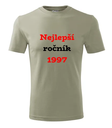 Khaki tričko Nejlepší ročník 1997