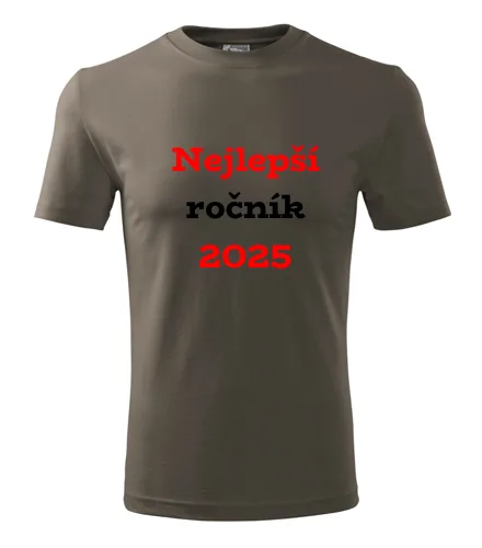 Army tričko Nejlepší ročník 2025