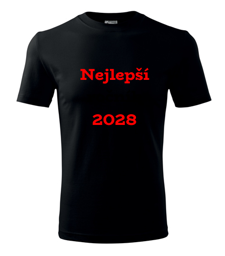Černé tričko Nejlepší ročník 2028