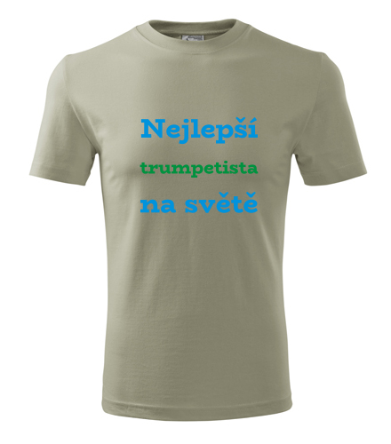 Khaki tričko nejlepší trumpetista na světě