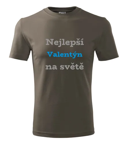 Army tričko nejlepší Valentýn na světě