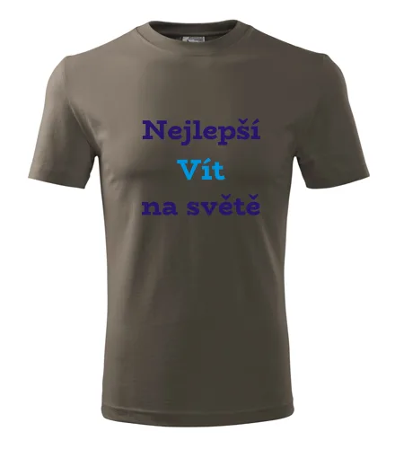 Army tričko nejlepší Vít na světě