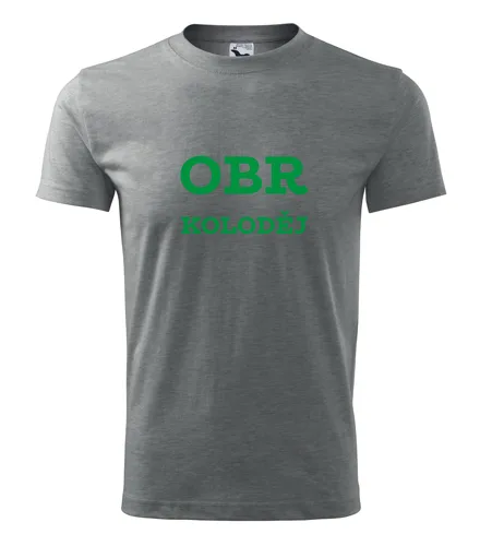 Šedé tričko Obr Koloděj