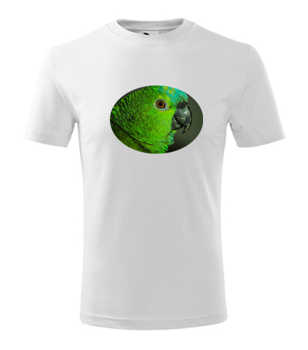 Dětské tričko s papouškem 2 - Trička se zvířaty dětská