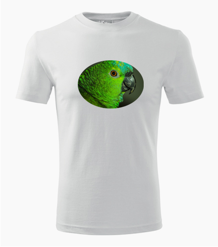 Tričko s papouškem 2 - Dárek pro chovatele ptactva
