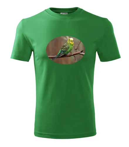 Zelené tričko s papouškem 3