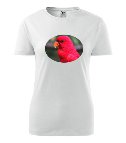 Dámské tričko s papouškem 4 - Trička se zvířaty dámská