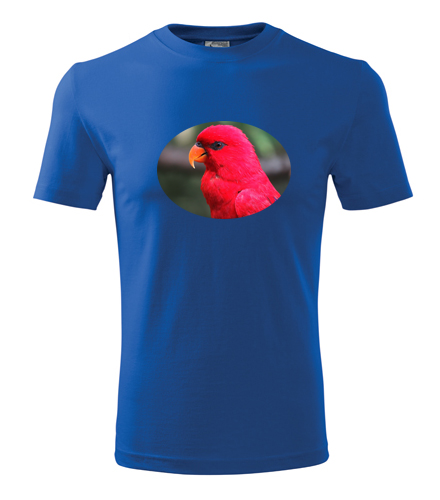 Modré tričko s papouškem 4