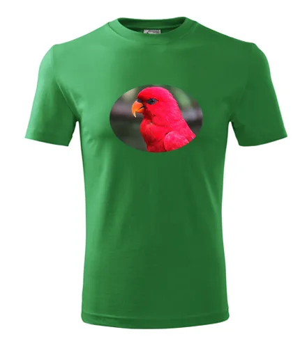 Zelené tričko s papouškem 4