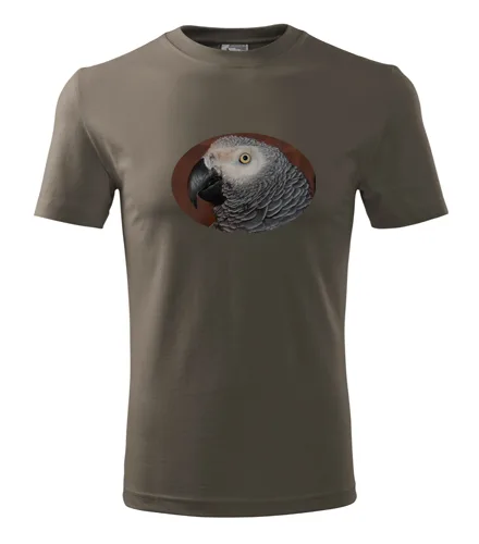 Army tričko s papouškem 6