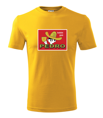 Žluté tričko Pedro