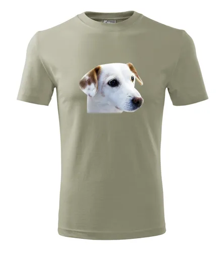 Khaki tričko se psem 1