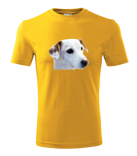 Žluté tričko se psem 1