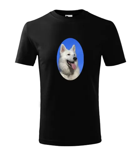 Černé dětské tričko se psem 3