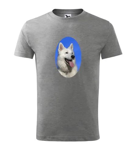 Šedé dětské tričko se psem 3