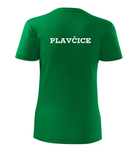 Zelené dámské tričko plavčice dámské