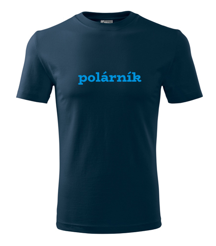 Tmavě modré tričko polárník
