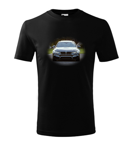 Černé dětské tričko s BMW 2
