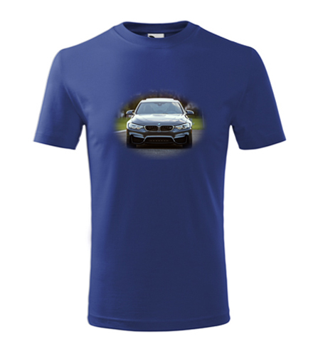 Modré dětské tričko s BMW 2