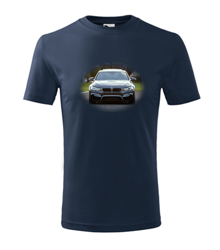 Tmavě modré dětské tričko s BMW 2