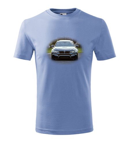 Světle modré dětské tričko s BMW 2