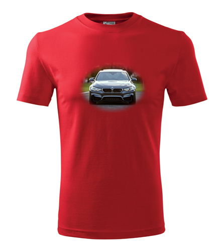 Červené tričko s BMW 2