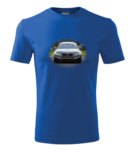 Modré tričko s BMW 2